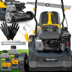 KOSIARKA SPALINOWA DO TRAWY Z NAPĘDEM VENOM 141cc LEKKA ZWROTNA NOWY MODEL